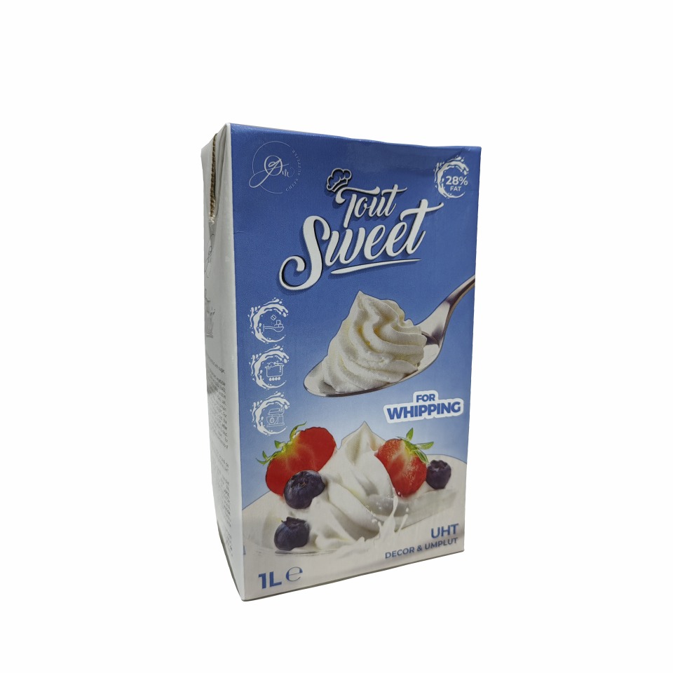 Preparat tout sweet Tout Sweet cremă vegetală 28%, 1L - imagine 1