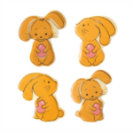 Iepurași de ciocolată, 4.4x4 cm, 75 buc